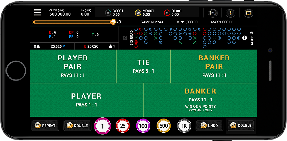 online Baccarat mobile south korea 